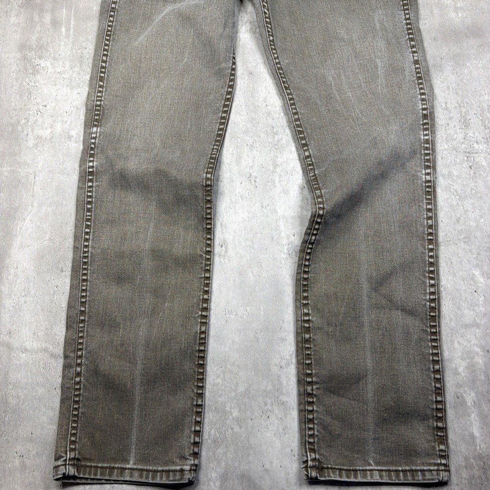 Levi's 511 Slim Fit Jeans Mens 30x30 Gray Wash Straight Leg Stretch Denim USA - Picture 8 of 12